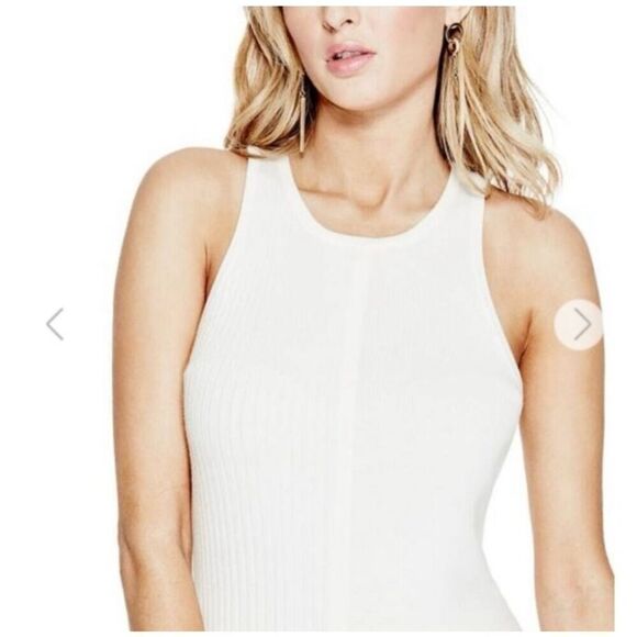 ✨GUESS SL LANE VARIEGATED RIB SZ MEDIUM DRESS✨ - Picture 4 of 10